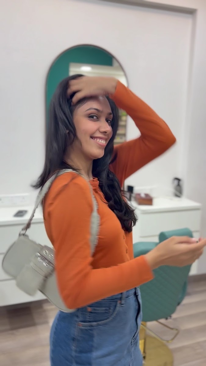 Keratin treatment at Amavi Salon